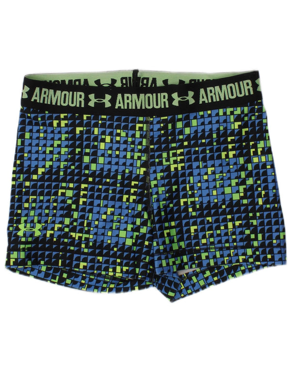 Under Armour Badeshorts für Jungen, 7–8 Jahre, blau, geometrisch