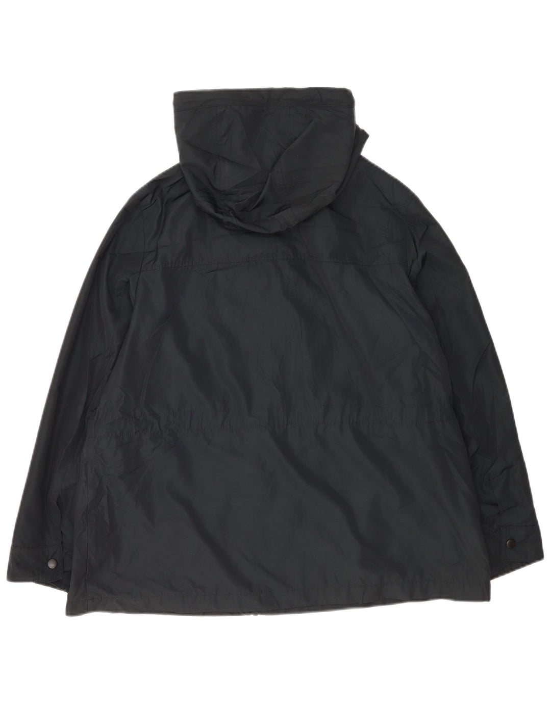 Marks & Spencer Damen-Regenjacke mit Kapuze, übergroß, UK 18, XL, Marineblau