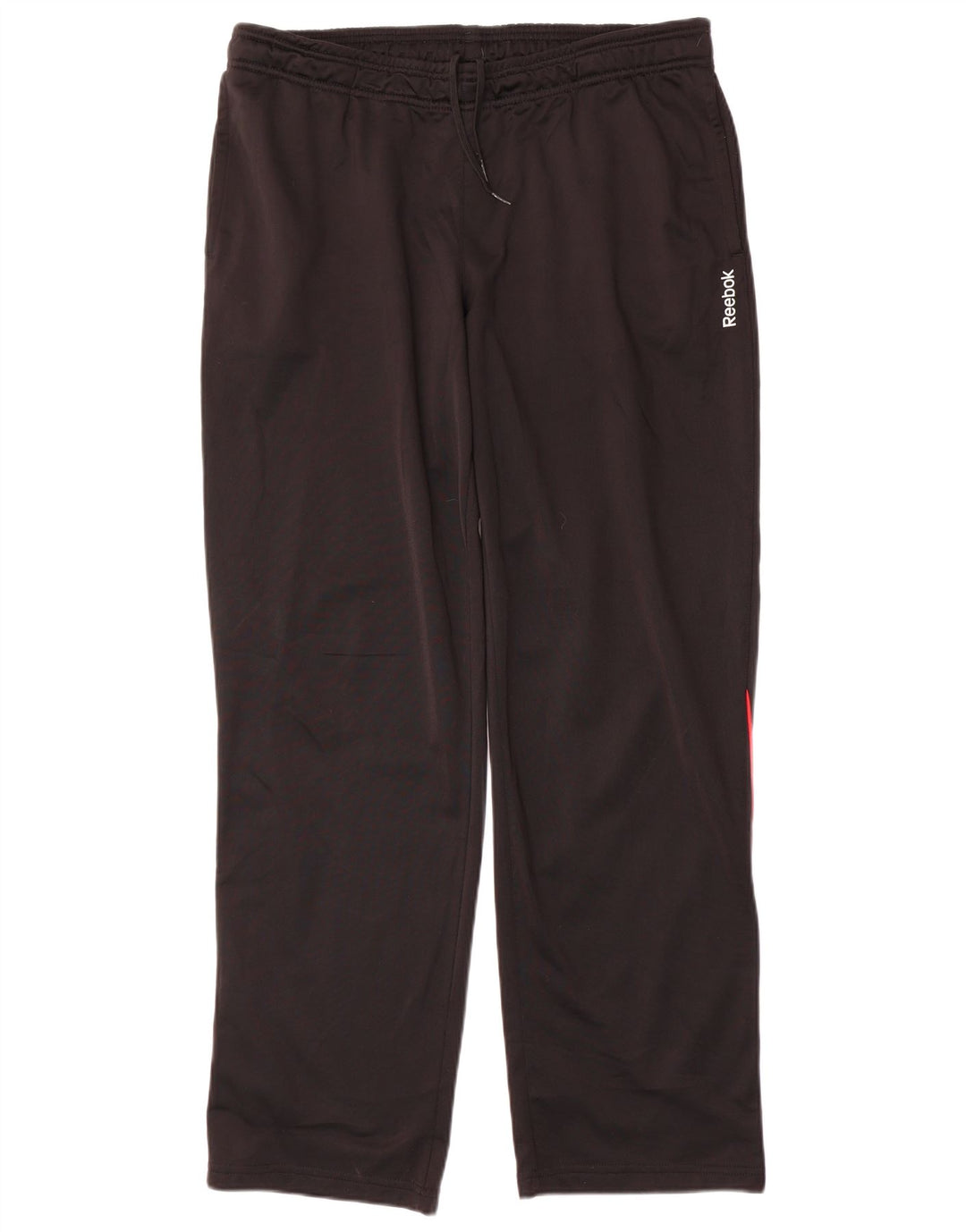 Reebok Herren-Trainingshose, groß, aus schwarzem Polyester