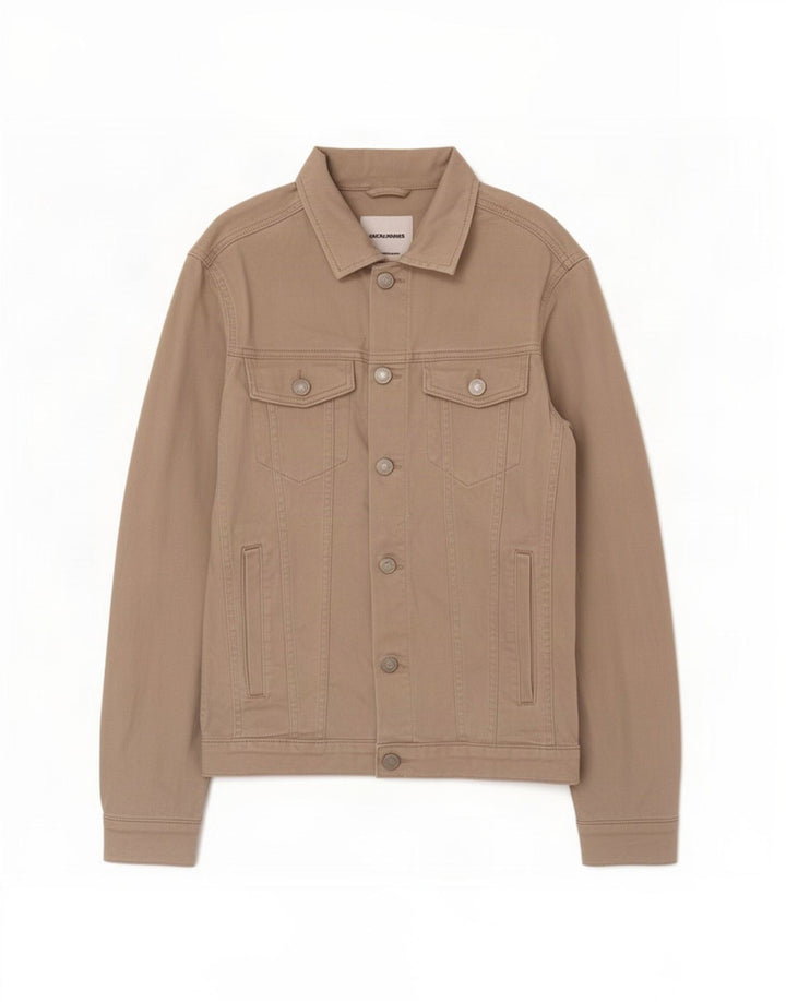 Jack & Jones Herren Utility-Jacke UK 34 XS Graue Baumwolle