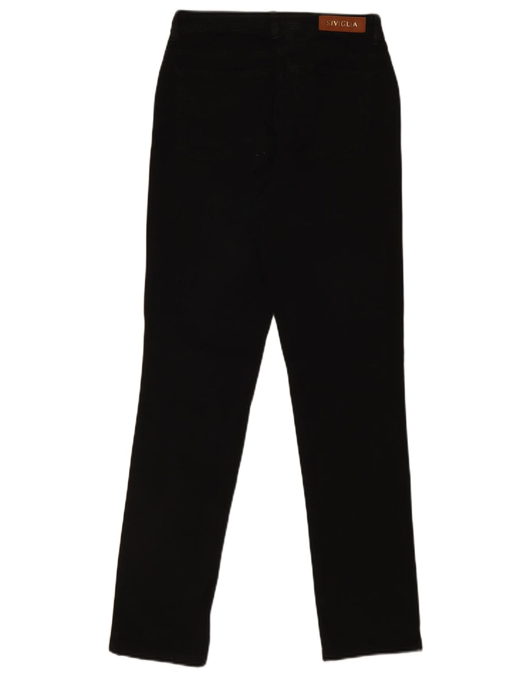 SIVIGLIA Damen Slim Jeans W31 L30 Schwarze Baumwolle