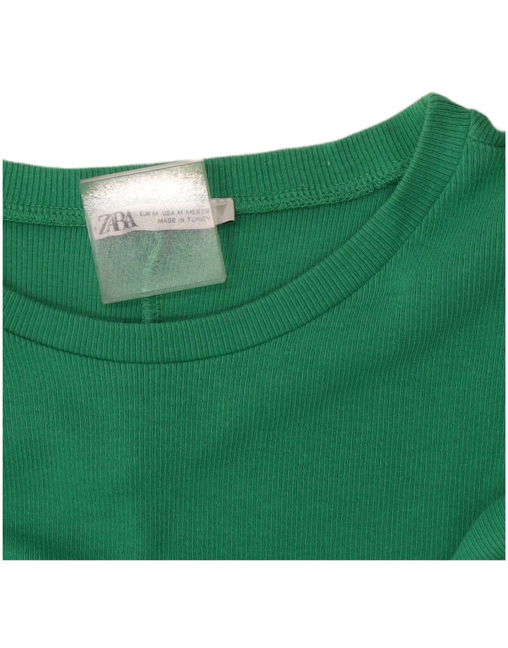 Zara Damen Etuikleid UK 12 Mittelgrün