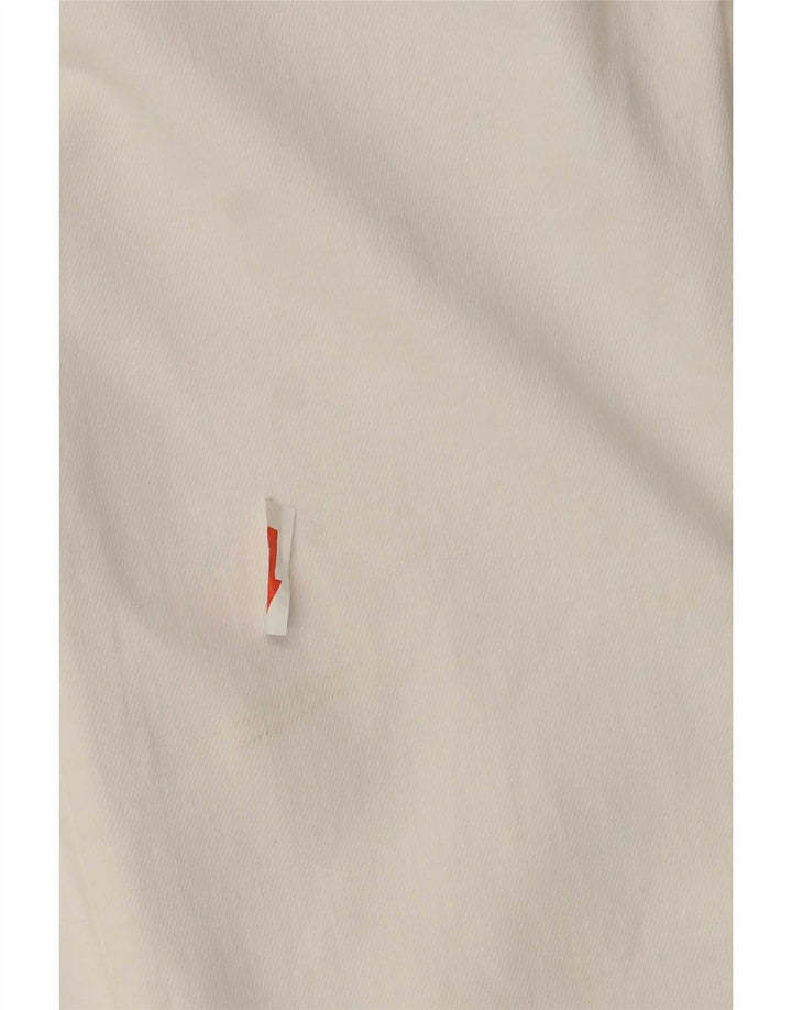 Zara Damen-Jeans, kurz geschnitten, EU 38, Größe S, W28, L26, Weiß