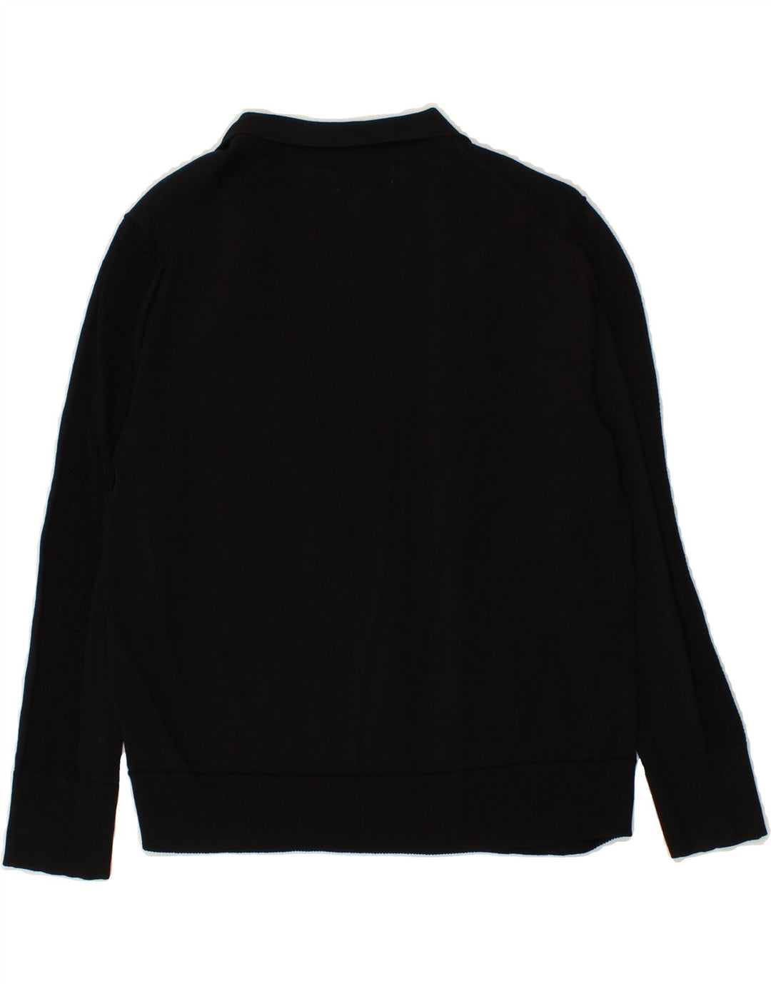 CALVIN KLEIN Womens Cardigan Sweater UK 10 Small Black Viscose Vintage Calvin Klein and Second-Hand Calvin Klein from Messina Hembry 