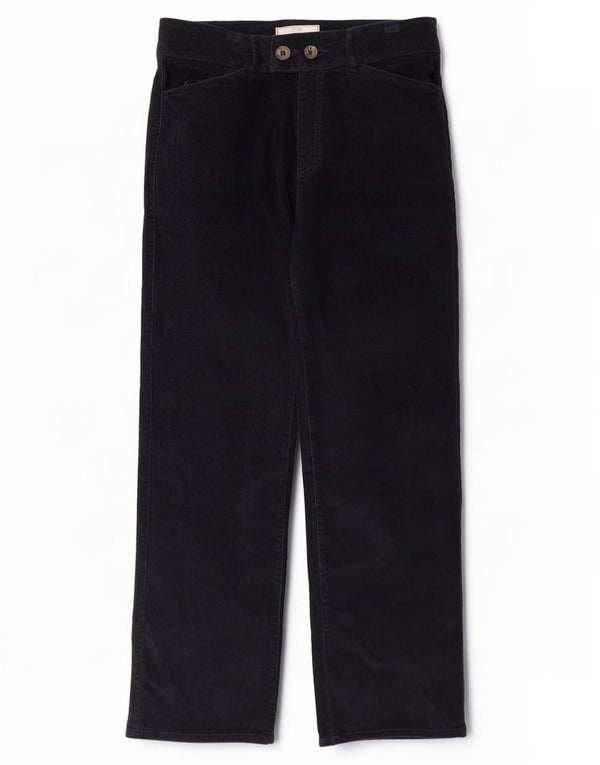 Fat Face Damen gerade Cordhose UK 12 Medium W30 L30 Marineblau