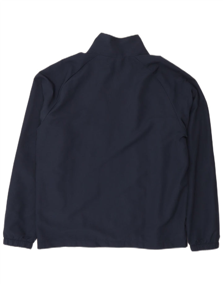 Nike Herren-Trainingsanzug-Top-Jacke, groß, marineblau, Polyester, Sport