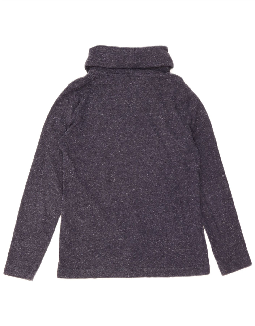 Marks & Spencer Damen-Sweatshirtpullover, Gr. 10, Größe S, Marineblau gefleckt