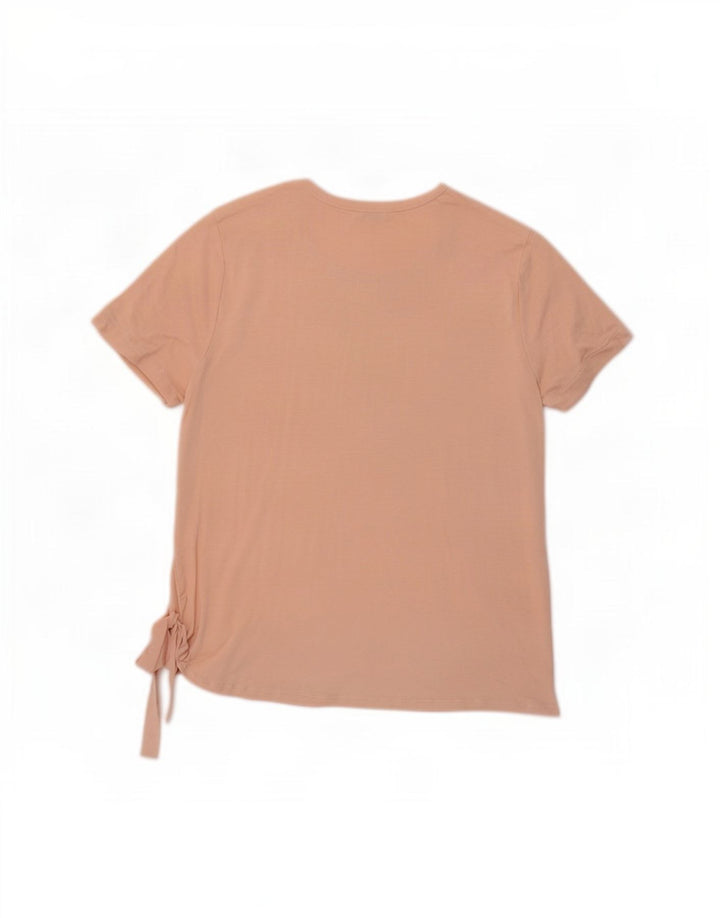 Benetton Damen T-Shirt Top UK 16 Large Pink
