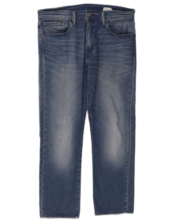 Levi's Herren 502 Tapered Jeans W32 L28 Blaue Baumwolle