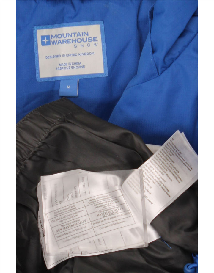Mountain Warehouse Herren-Windbreaker-Jacke, UK 38, Mittelblau, Farbblock
