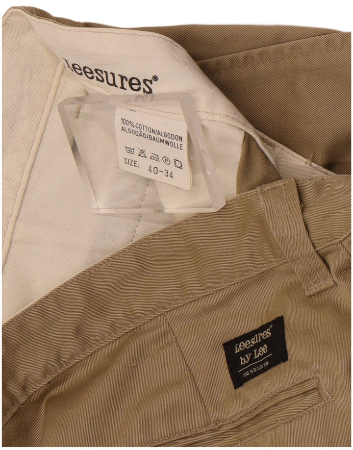 Lee Herren gerade Chinohose W40 L30 Braun