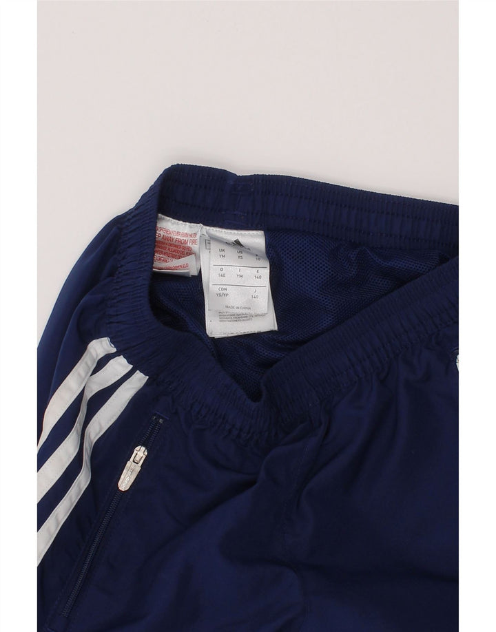 ADIDAS Jungen-Trainingshose, Jogginghose, 9–10 Jahre, mittleres Marineblau