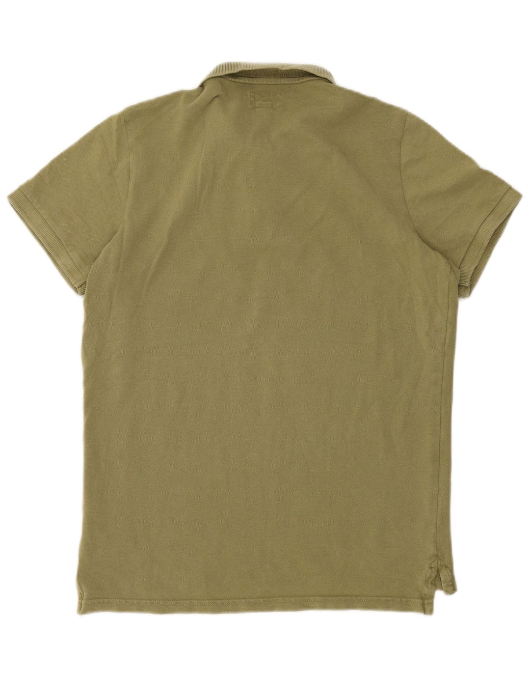 Superdry Herren Poloshirt XL Khaki Baumwolle