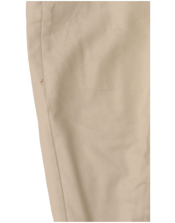 Laura Ashley Damen Bermudashorts US 10 Large W32 Weiße Baumwolle