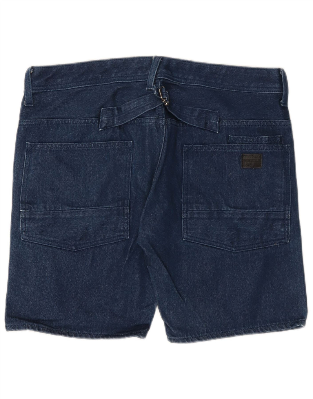 G-Star Herren Jeansshorts W34 Große marineblaue Baumwolle