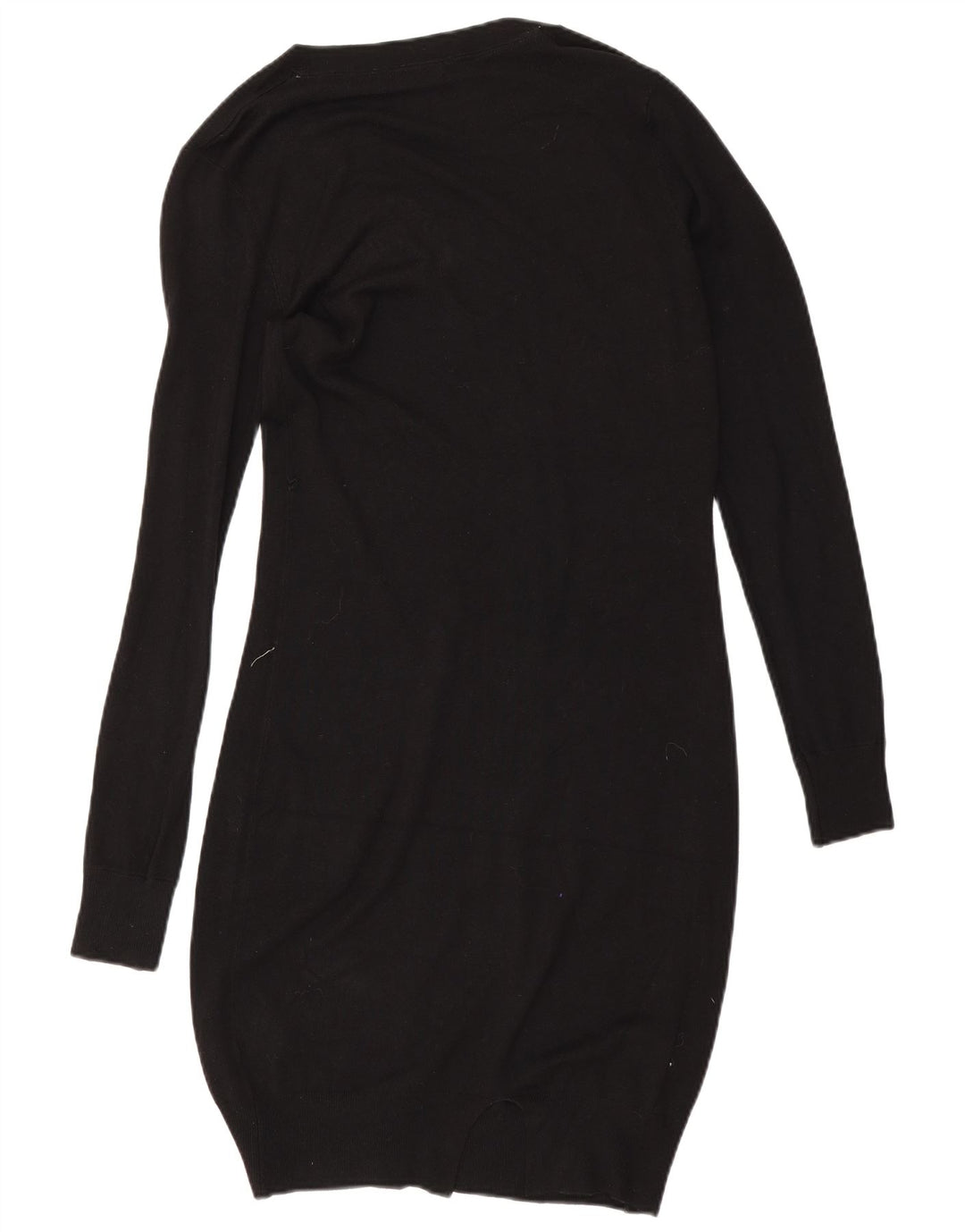 Guess Damen Pulloverkleid UK 14 Mittelschwarze Viskose