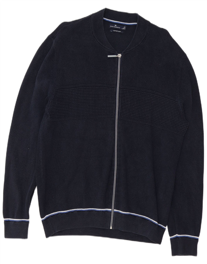 Blue Harbor Herren-Strickjacke, XL, Marineblau, Baumwolle