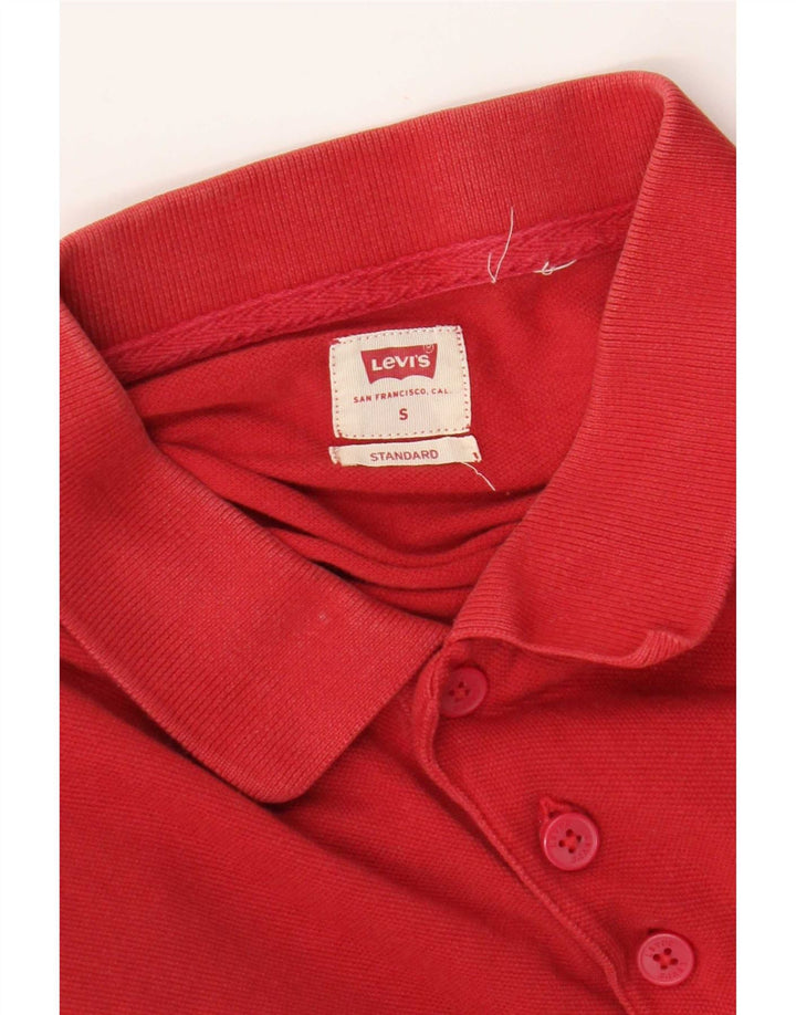 Levi's Herren Standard-Poloshirt, Größe S, Rot
