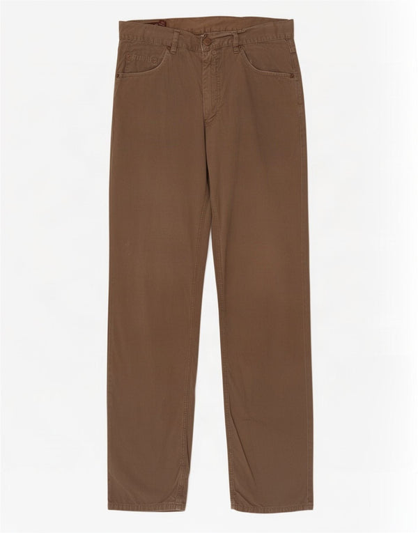 Marlboro Classics Gerade Freizeithose für Herren, W34, L34, Braun