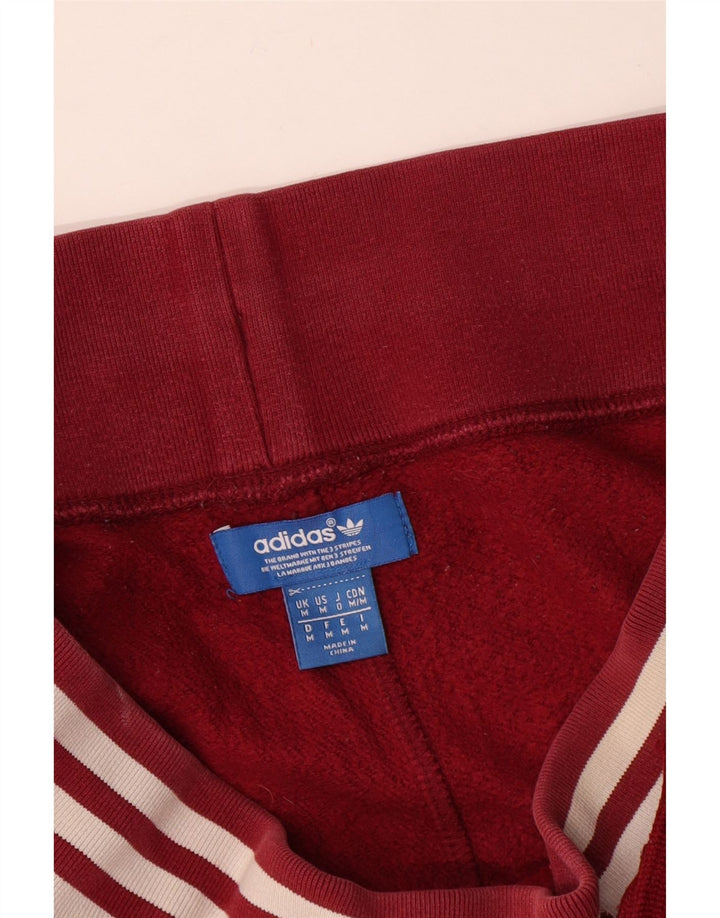 ADIDAS Herren Sportshorts mittelrote Baumwolle