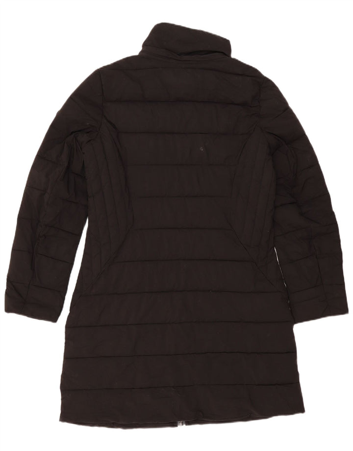 Nautica Damen Wattierter Mantel UK 14 Large Schwarz Polyester