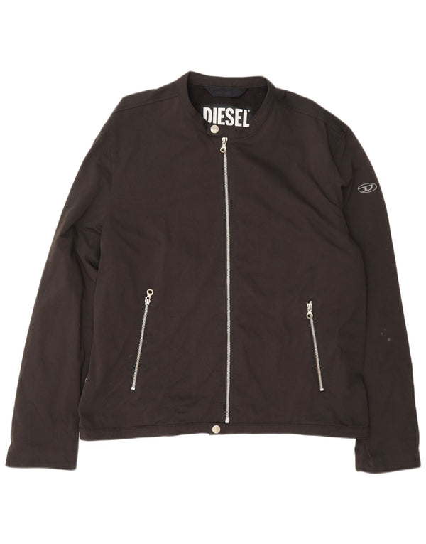 Diesel Herren Bomberjacke UK 44 2XL Schwarz