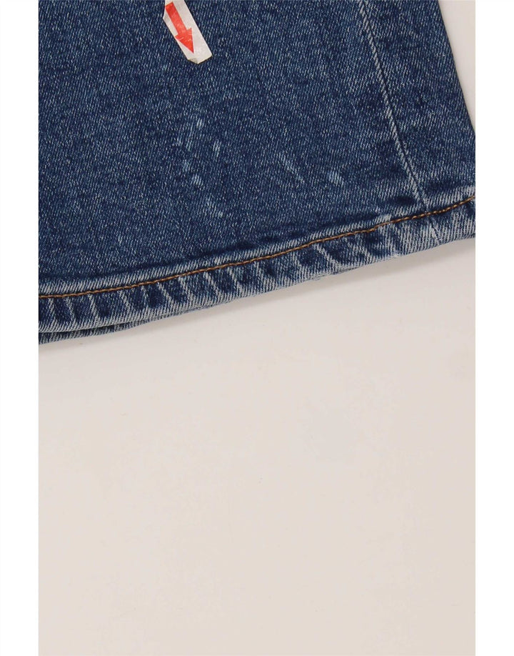 White Stuff Herren Distressed Slim Jeans W34 L31 Blaue Baumwolle