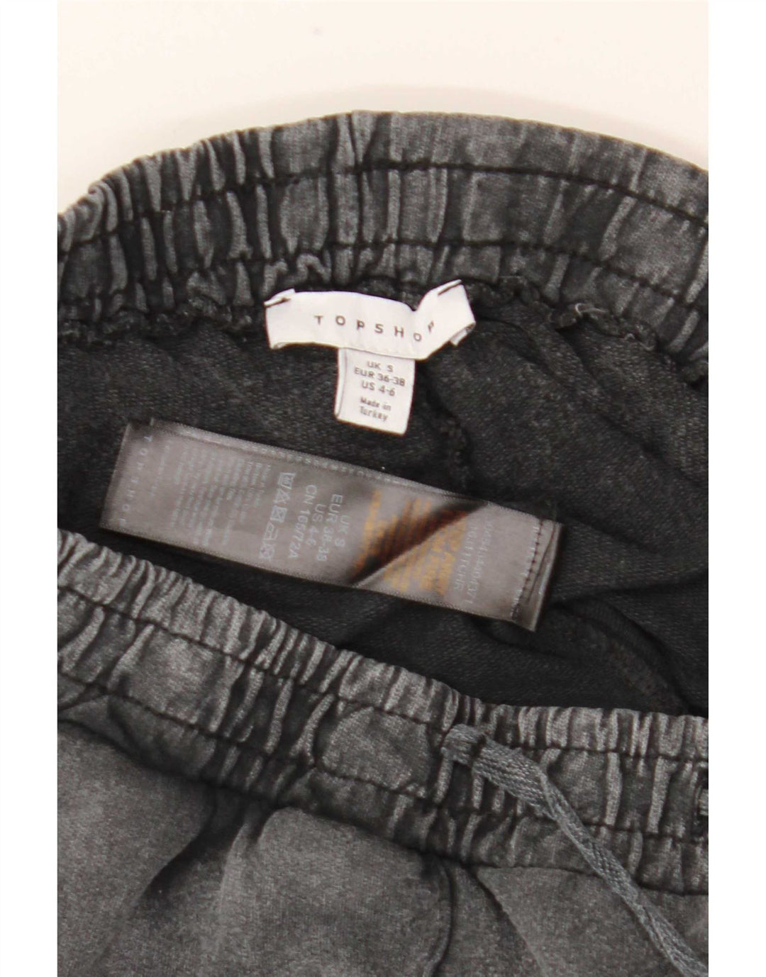 Topshop Herren-Trainingshose, Jogginghose, Größe S, Grau, Baumwolle