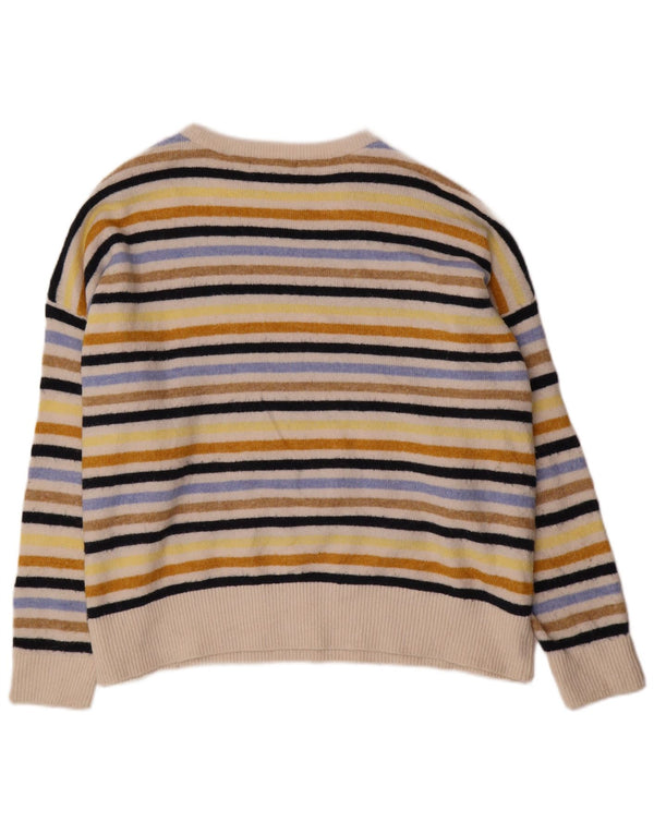 Marks & Spencer Damen-Pullover mit U-Boot-Ausschnitt, Gr. 18, XL, Mehrfarbig