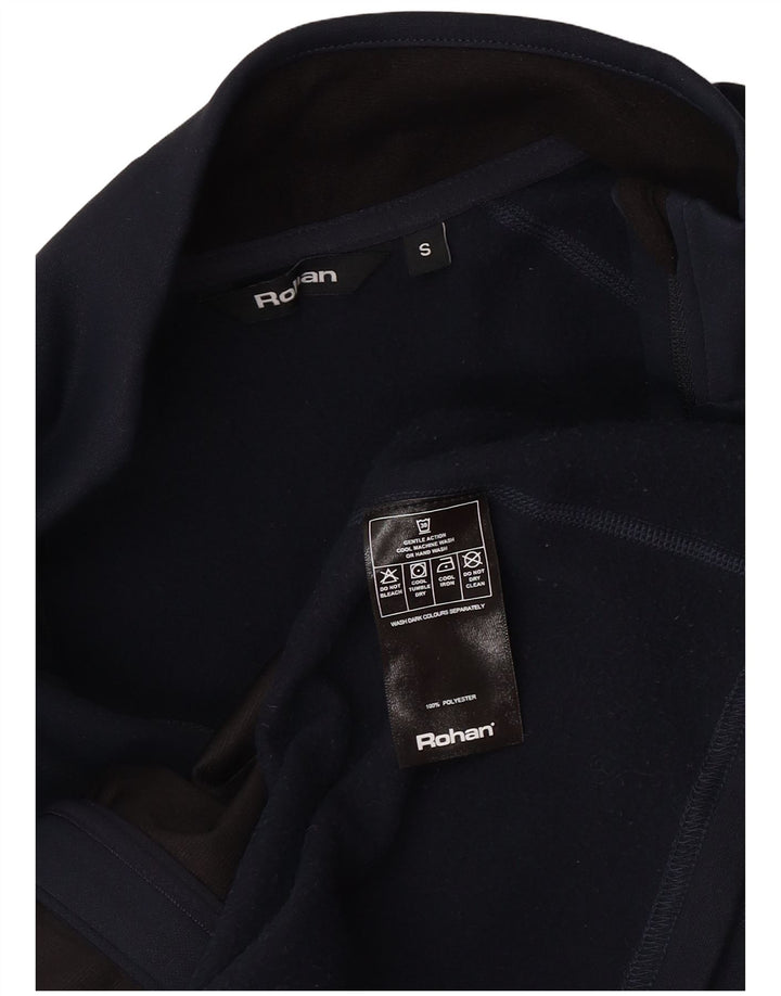 Rohan Herren-Trainingsanzug-Oberteil, Jacke, Größe S, Marineblau, Polyester