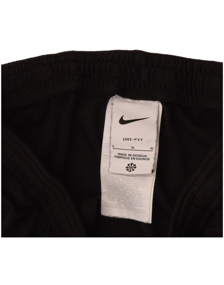Nike Dri Fit Trainingshose für Jungen, 12–13 Jahre, Größe L, Schwarz, Polyester
