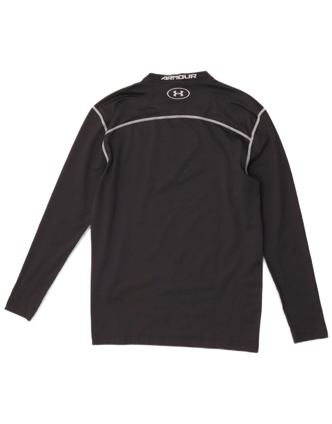Under Armour Herren Kompressionsoberteil Langarm XL Schwarz