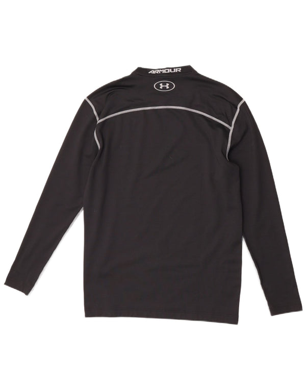 Under Armour Herren Kompressionsoberteil Langarm XL Schwarz
