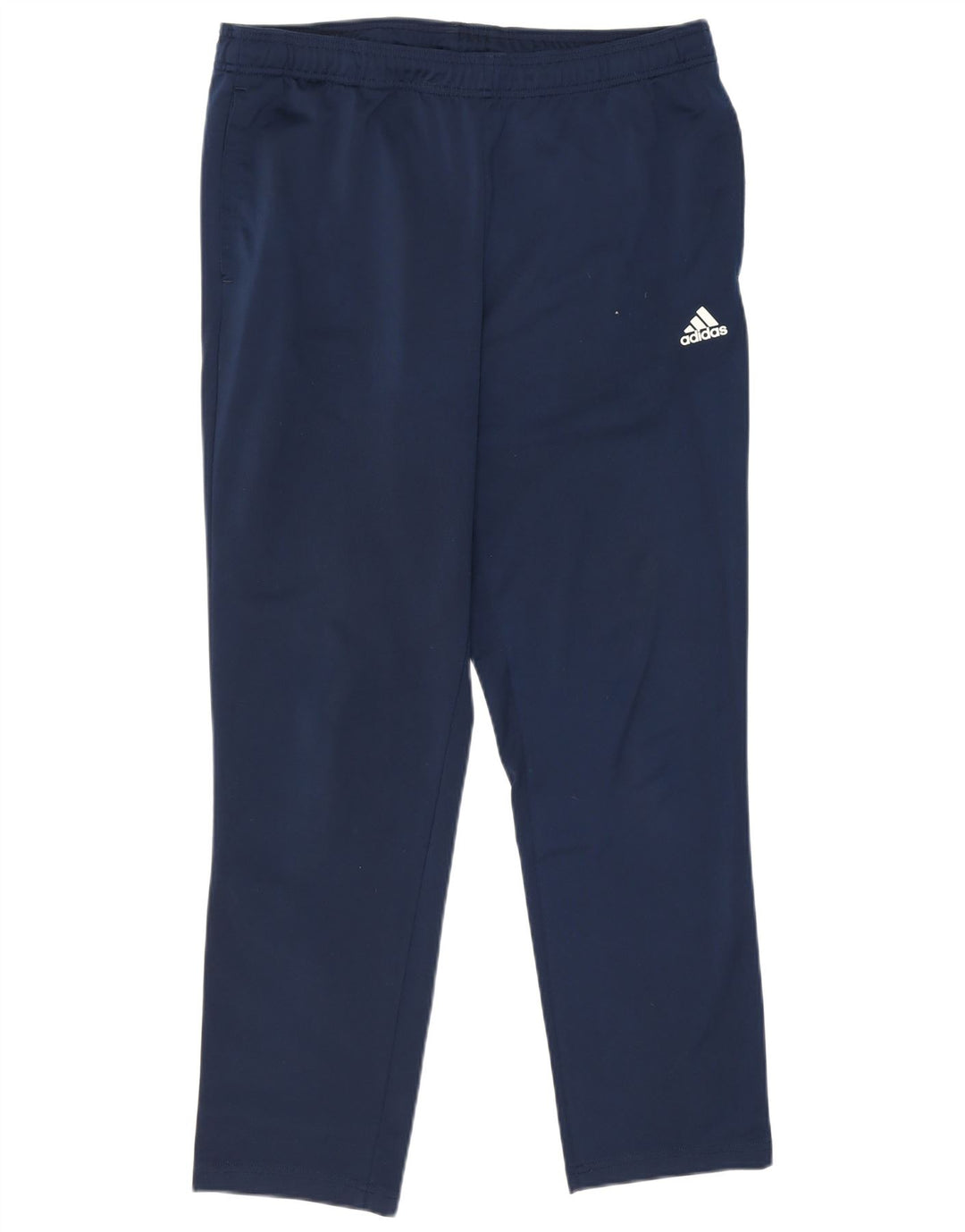 Adidas Herren-Trainingshose, Größe 42/44, groß, marineblau, Polyester