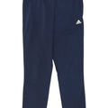Adidas Herren-Trainingshose, Größe 42/44, groß, marineblau, Polyester