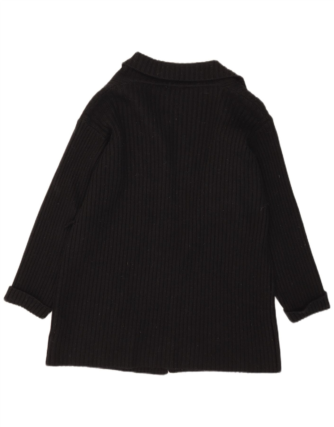 Marks & Spencer Damen-Strickjacke, übergroß, offen, Gr. 10, Schwarz