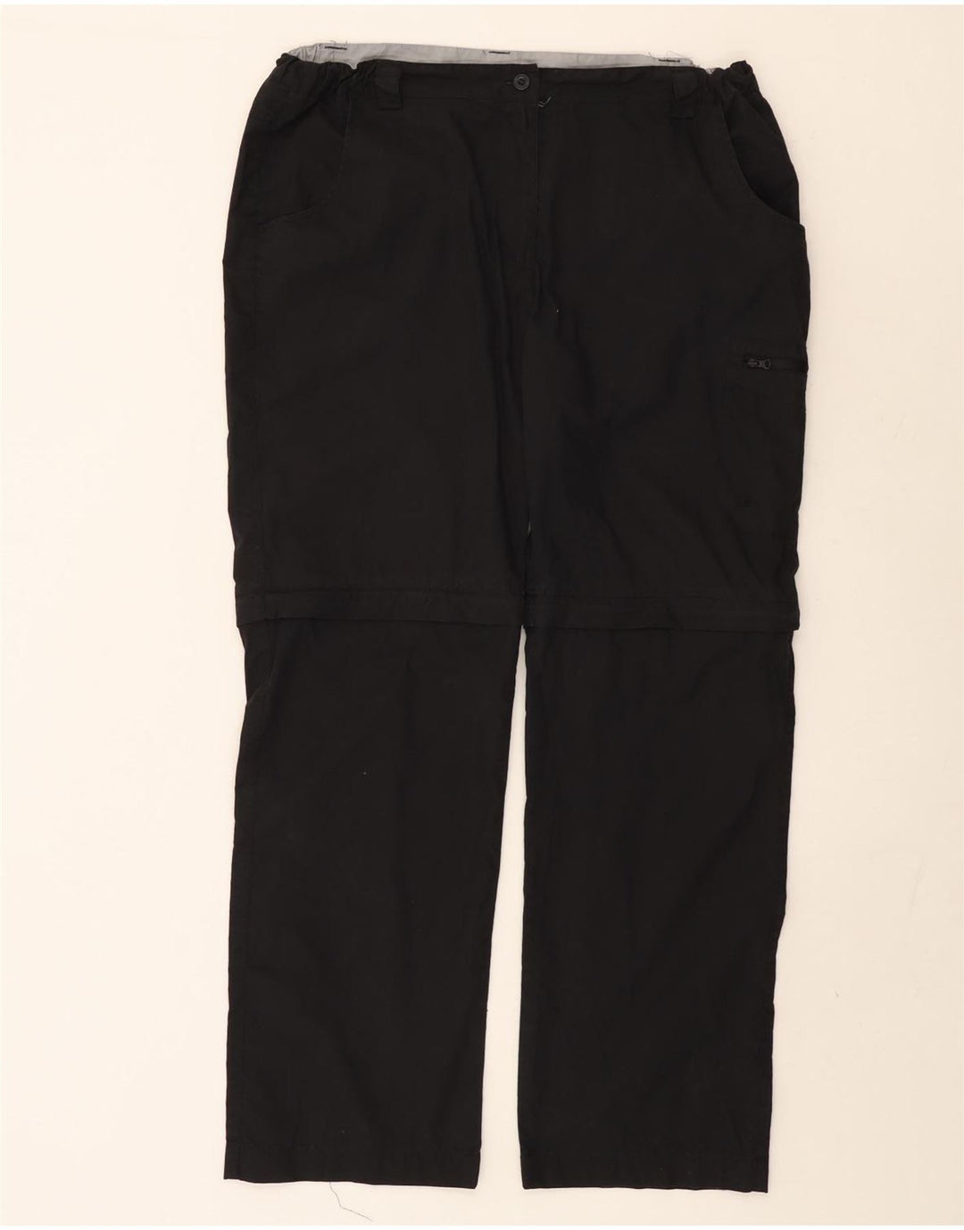 MOUNTAIN WAREHOUSE Damen Cargohose UK 16 Large W36 L30 Schwarz