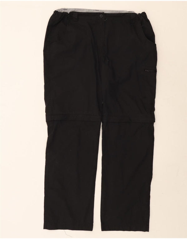 MOUNTAIN WAREHOUSE Damen Cargohose UK 16 Large W36 L30 Schwarz
