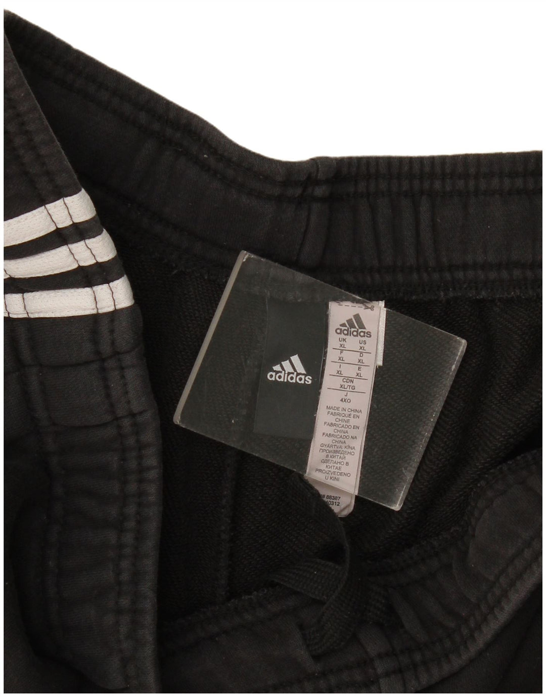 Adidas Herren Sport Shorts XL Schwarz Polyester