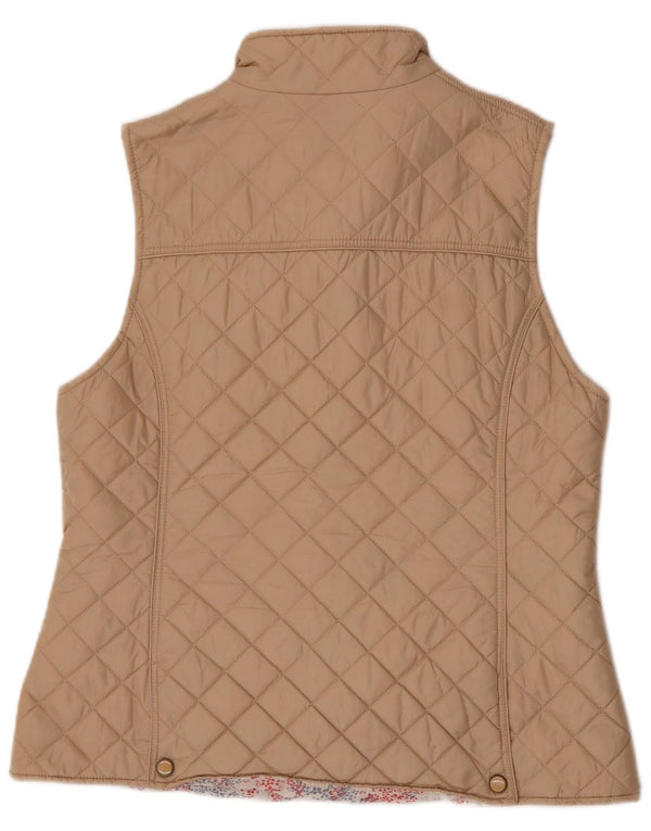 Jack Murphy Damen Steppweste UK 16 Large Beige Nylon