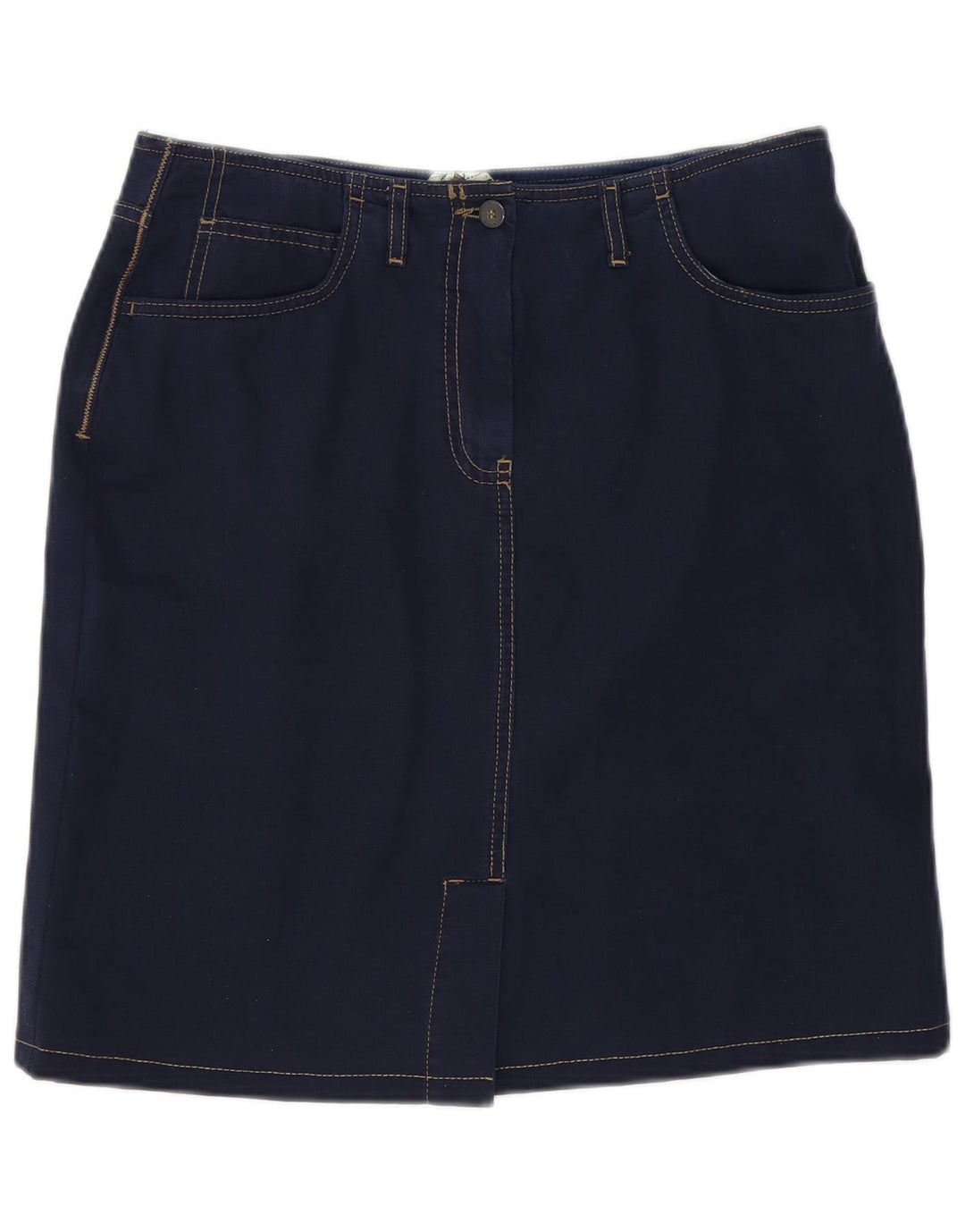 Murphy & Nye Damen Mini-Jeansrock W30 Mittelmarineblaue Baumwolle