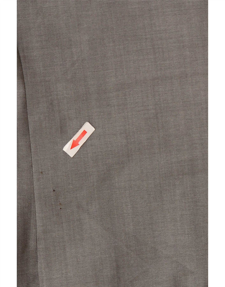 Hugo Boss Herren-Blazer mit 2 Knöpfen, EU 46, kleine graue Wolle