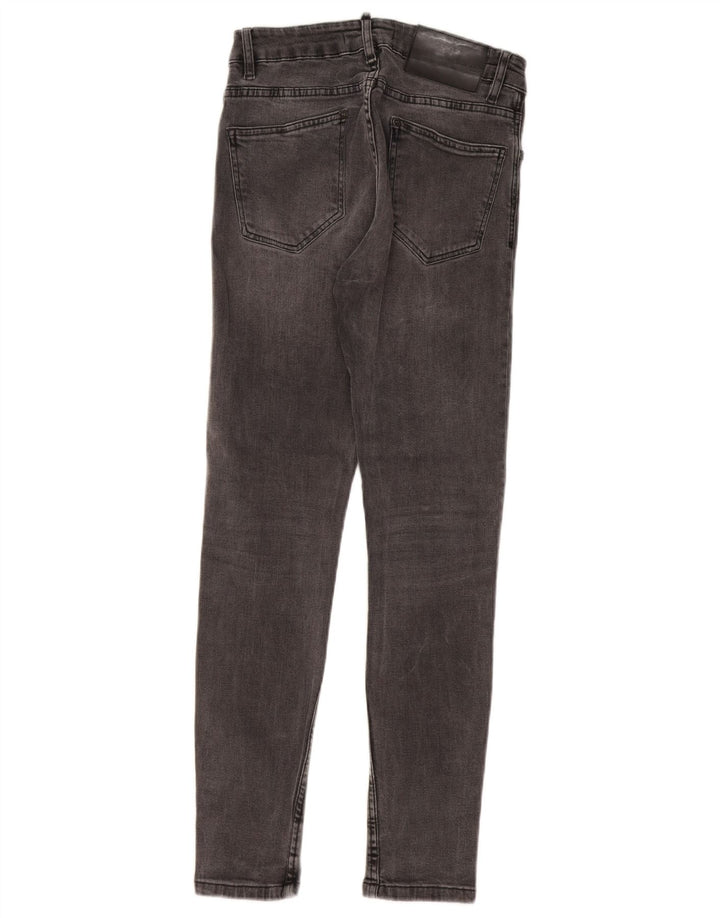 Zara Herren Skinny Jeans EU 38 Small W30 L28 Grau