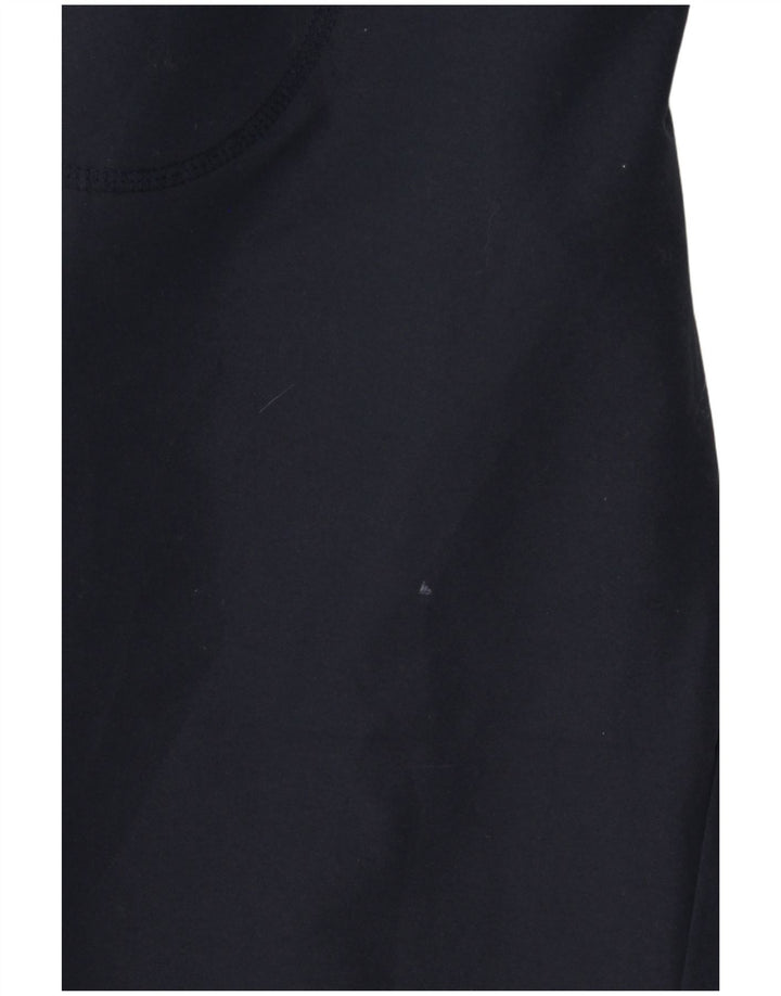 Reebok Damen Capri-Trainingshose UK 18 XL Marineblau Polyester