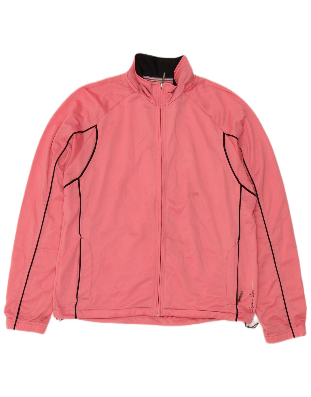 Brugi Damen-Trainingsanzug-Top-Jacke, UK 16, Größe L, rosa, Polyester
