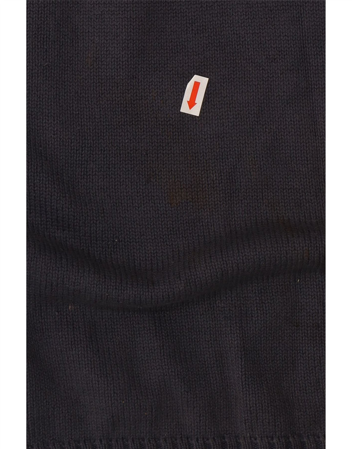 Marks & Spencer Herren Blue Harbour Pullover mit V-Ausschnitt Mittelblau