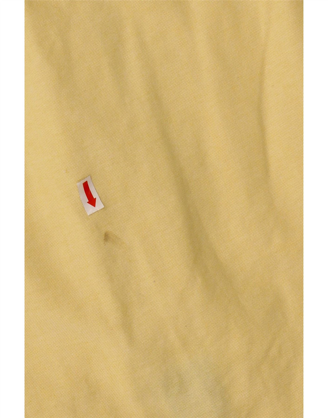 Tommy Hilfiger Herrenhemd, groß, gelbe Baumwolle