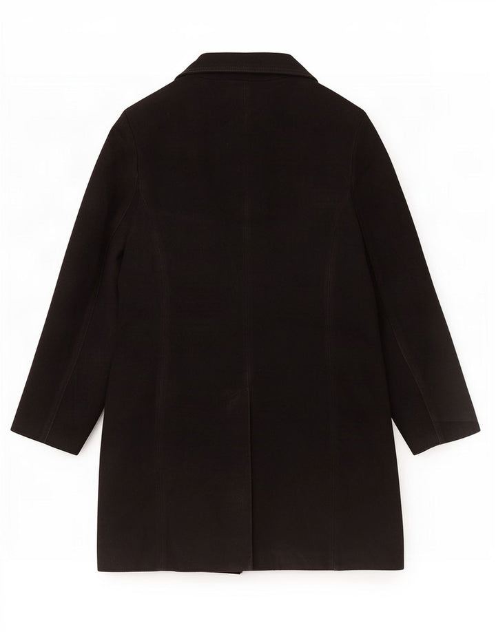 Marks & Spencer Damenmantel UK 14 Mittelschwarzes Polyester