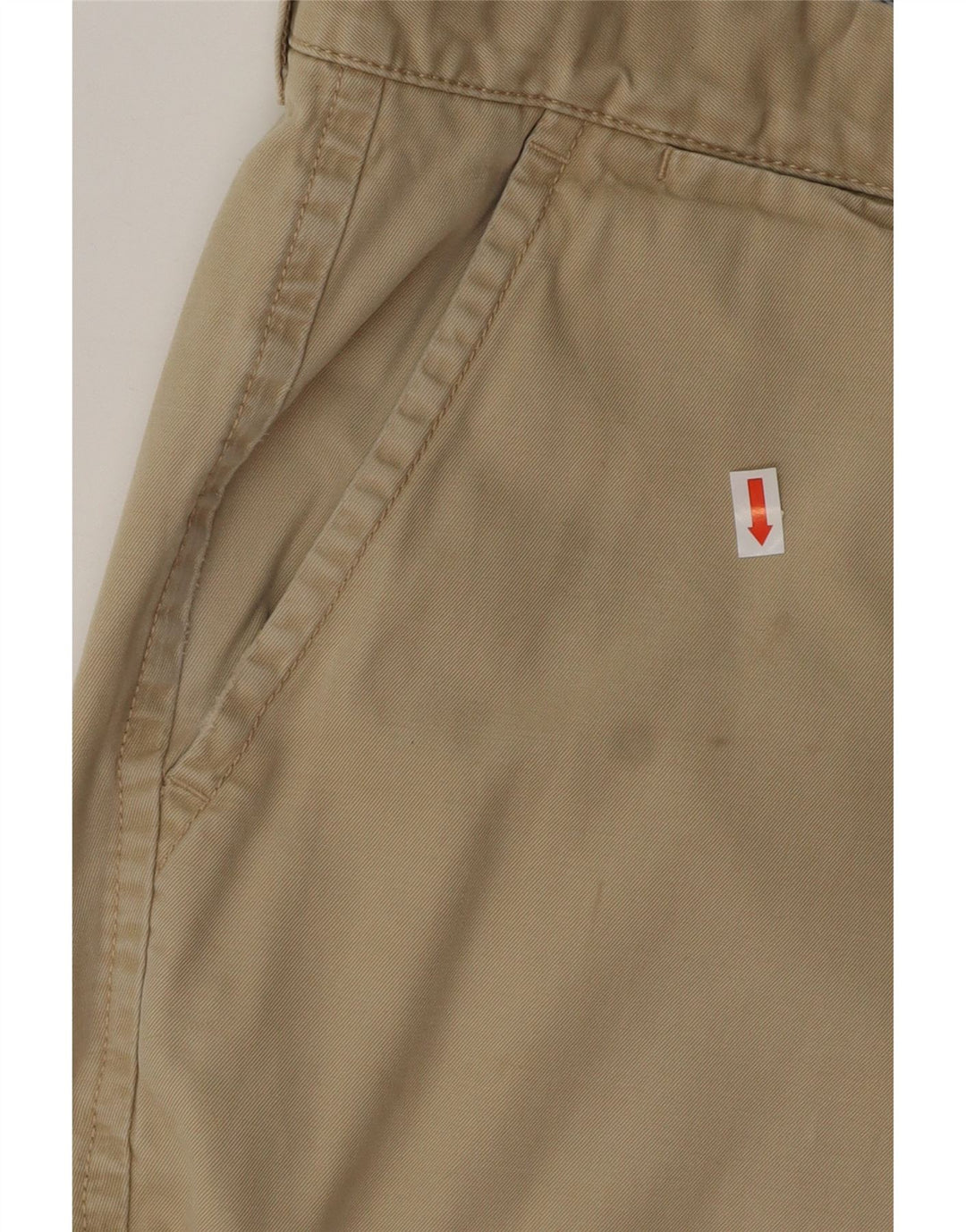 Tommy Hilfiger Herren gerade Chinohose W36 L32 grüne Baumwolle