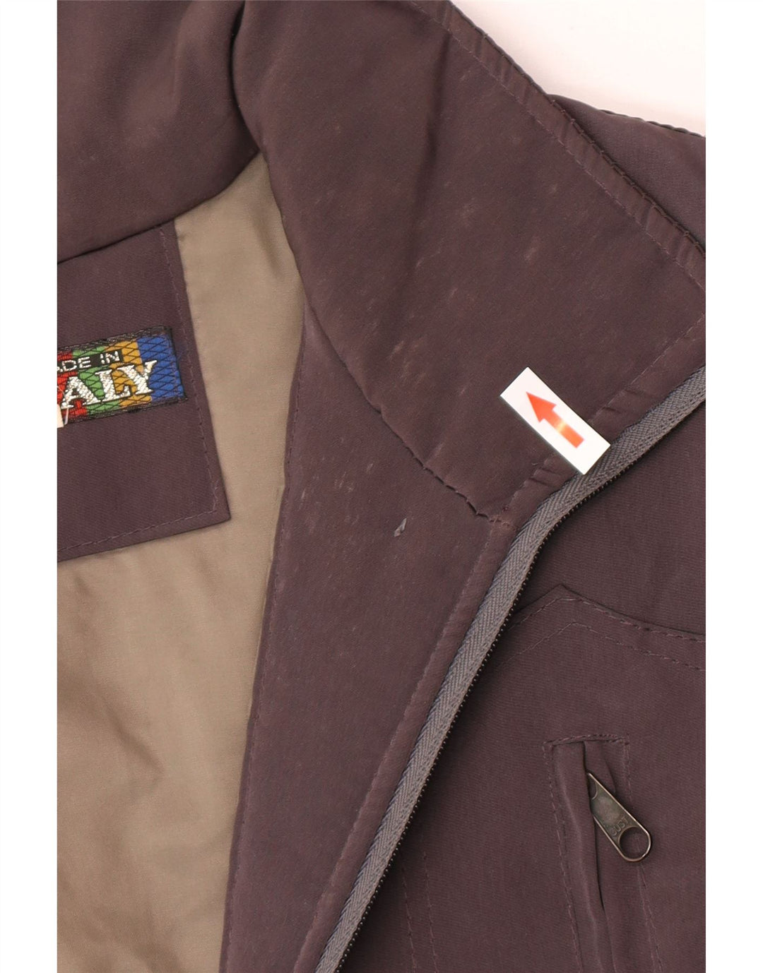 Vintage Damen Übergroßer Mantel UK 18 XL Braun